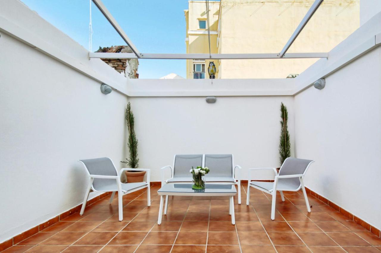 Apartamento Amplio Piso Con Terraza Málaga Exterior foto