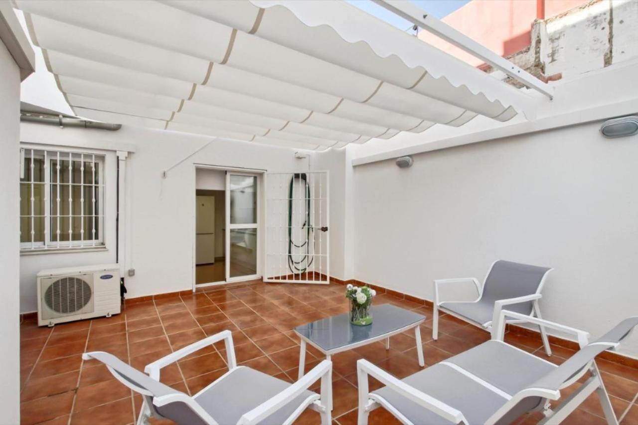 Apartamento Amplio Piso Con Terraza Málaga Exterior foto
